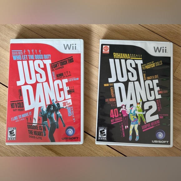 Nintendo Other - Just Dance and Just Dance 2 Bundle for Nintendo Wii